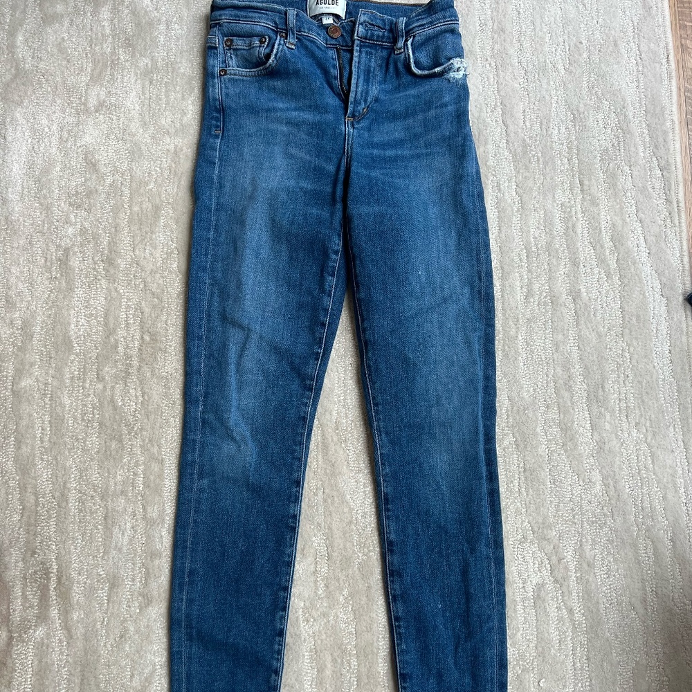 Agolde pinch waist skinny jeans